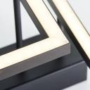 Deckenleuchte Mats, schwarz, 19 x 32 cm, Deckenlampe, dimmbar