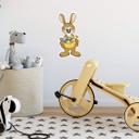 Sticker mural - Lapin de Pâques 1