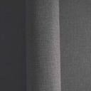 Papel pintado tejido-no tejido textura denim gris oscuro - Papel pintado liso elegante para interiores modernos