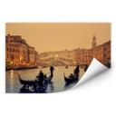 Zelfklevende Poster - Sunset in Venice