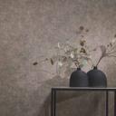 Papel pintado textura tejido gris oscuro - Papel pintado tejido-no tejido resistente para habitaciones modernas