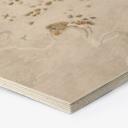 Houten Wanddecoratie in zeshoekige stijl Elegant grenen in Aziatische stijl - Ms Tiff
