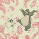 Non-woven tapet - Dance the Jungle - 250 x 280 cm