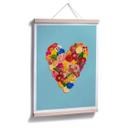 Póster Frida Floral Studio - Corazón Floral