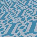retro tapet i grafisk stil blå grå - vintage geometrisk non-woven tapet