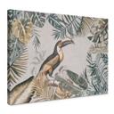 Lienzo Bosque tropical con tucán - Haase