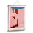 Póster Wride - La Muralla Roja - Arquitectura Rosa