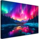 Canvasbillede, Abstrakt himmellandskab