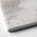 Canvas schilderij bos bij het meer in beige mist - Ms Tiff