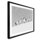 Poster Marchegiani - Des grues dans la neige