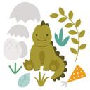 Sticker mural Anniversaire dinosaure