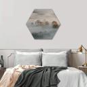 Hexagon Dibond Galimberti - Winter Fog