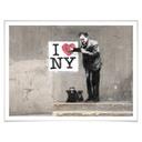 Póster Banksy - I love New York