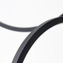 Pendelleuchte Elea, schwarz, 150 x 44,9 cm, Metall Lampe