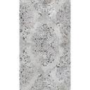 Barokt tapet i sølvgrå - nonwoven tapet ornamentalt design - elegant tapetmaleri