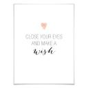 Póster Confetti & Cream - Pide un deseo
