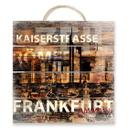 Cuadro de madera Paisaje de Frankfurt - 40x41,5 cm