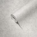 Papel pintado tejido-no tejido con aspecto de yeso gris Papel pintado texturado con aspecto de hormigón para el salón