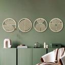 Vægdekoration Popler træ Boho Rainbows 