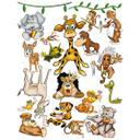 Mega Pakke Crazy Jungle
