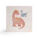 Træ dekoration blok Dino Be Happy - Brachiosaurus - Tunaboylu