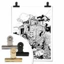 Póster Drawstore - Recogida