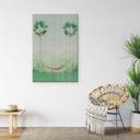 Tableau sur verre Rivers - Bali