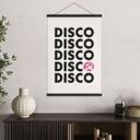 Póster de tela Tipografía Retro Disco Vibes - Kerr-Dineen
