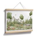 Póster para la guardería Oliver Robins - Simpáticos animales en el bosque