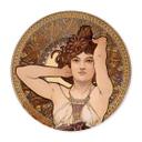 Plakat Mucha - Amethyst