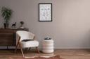 Premium vægmaling beige - PURO c2022 rosenrød beige