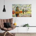 Tableau sur verre Zamart - Kandinsky rencontre les moulins des Pays-Bas