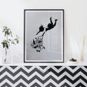 Póster Banksy - Compra hasta caer rendido