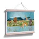 Póster Goed Blauw - Animales en la charca