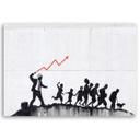 Canvasbillede, Banksy økonomisk politik