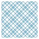 Azulejos Adhesivos a cuadros en azul y blanco - lote de 12
