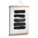Plakat - Nouveauprints - Sorte striber