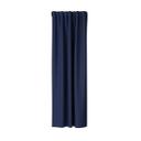 Homing Fertigschal mit verdeckten Schlaufen Galdin blau -  2,45 x 1,4 m