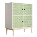 Vinilo adhesivo muebles, vinilo decorativo - limpiable - variedad floral
