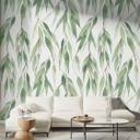 Fotomural Ramitas con hojas verdes - UN Designs