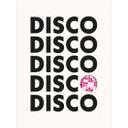 Fotomural con tipografía retro disco vibes - Kerr-Dineen