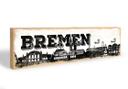 Sleutelbord Bremen Skyline + 5 Haken