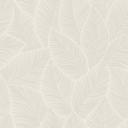 Papel pintado no tejido hojas naturaleza floral mate en beige