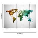 non-woven tapet World Graphic fototapet Designwalls i hvid og blå 
