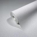 Non-woven tapet Tekstil ensfarvet hvid struktur 