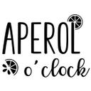 Wallsticker Aperol o'clock