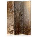 Screen room divider - Klimts gyldne træ, 3-delt - 135x172 cm