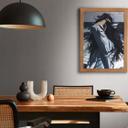 Papel pintado tejido-no tejido efecto metalizado gris plateado para salón, dormitorio