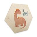 Sekskantet træ Dino Be Happy - Brachiosaurus - Tunaboylu