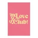 Póster de tela Self Love Club Pink - Impresiones de Ayleen